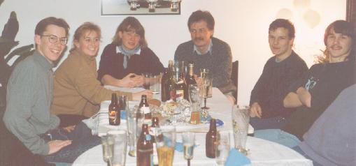 Flo / Angie / Gundi / Chef / J&ouml;rg / Pimmel